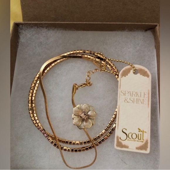Sparkle & Shine Scout Rhinestone Bracelet Trio~ NWT! - Picture 2 of 3